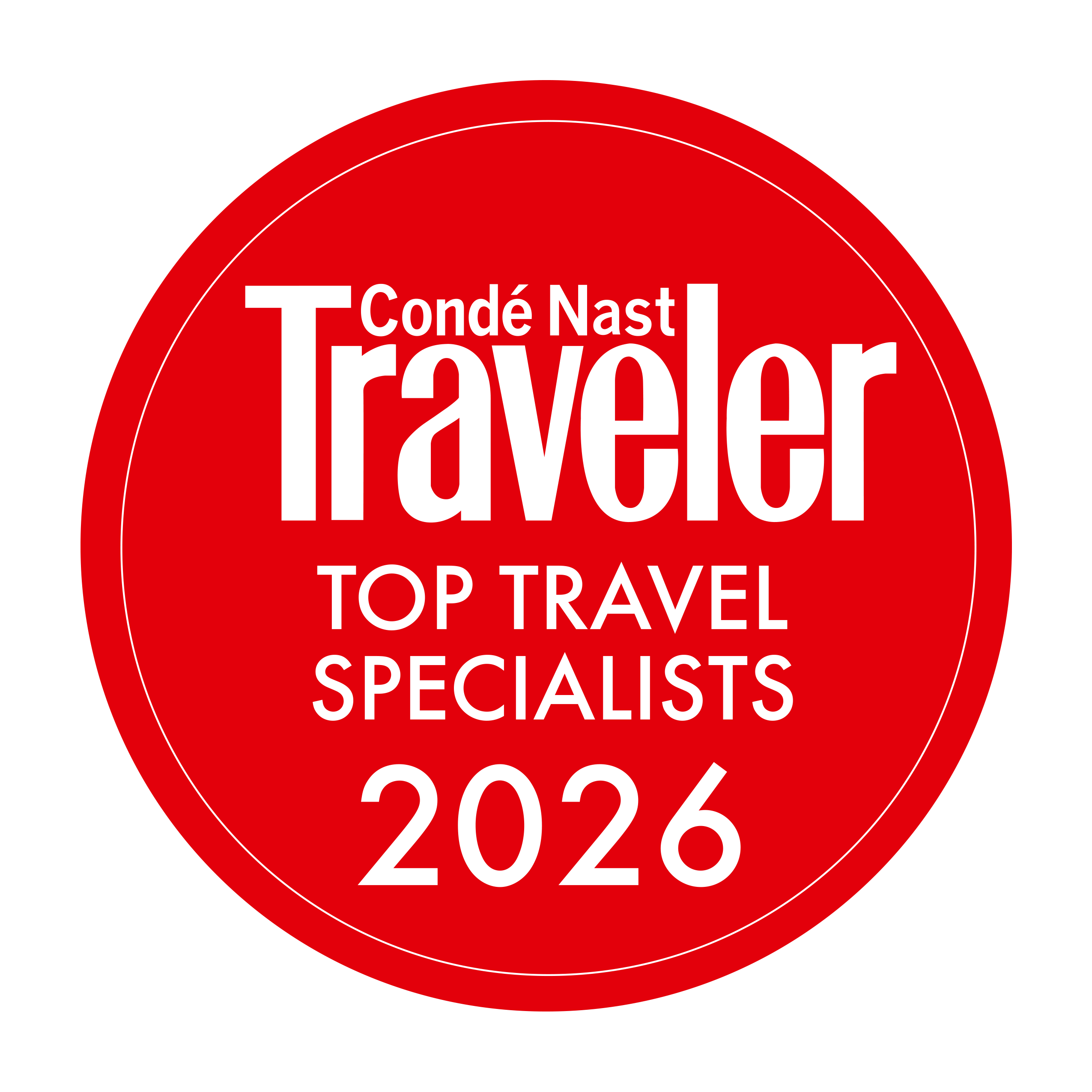 Cond&eacute; Nast Traveler Top Travel Specialists